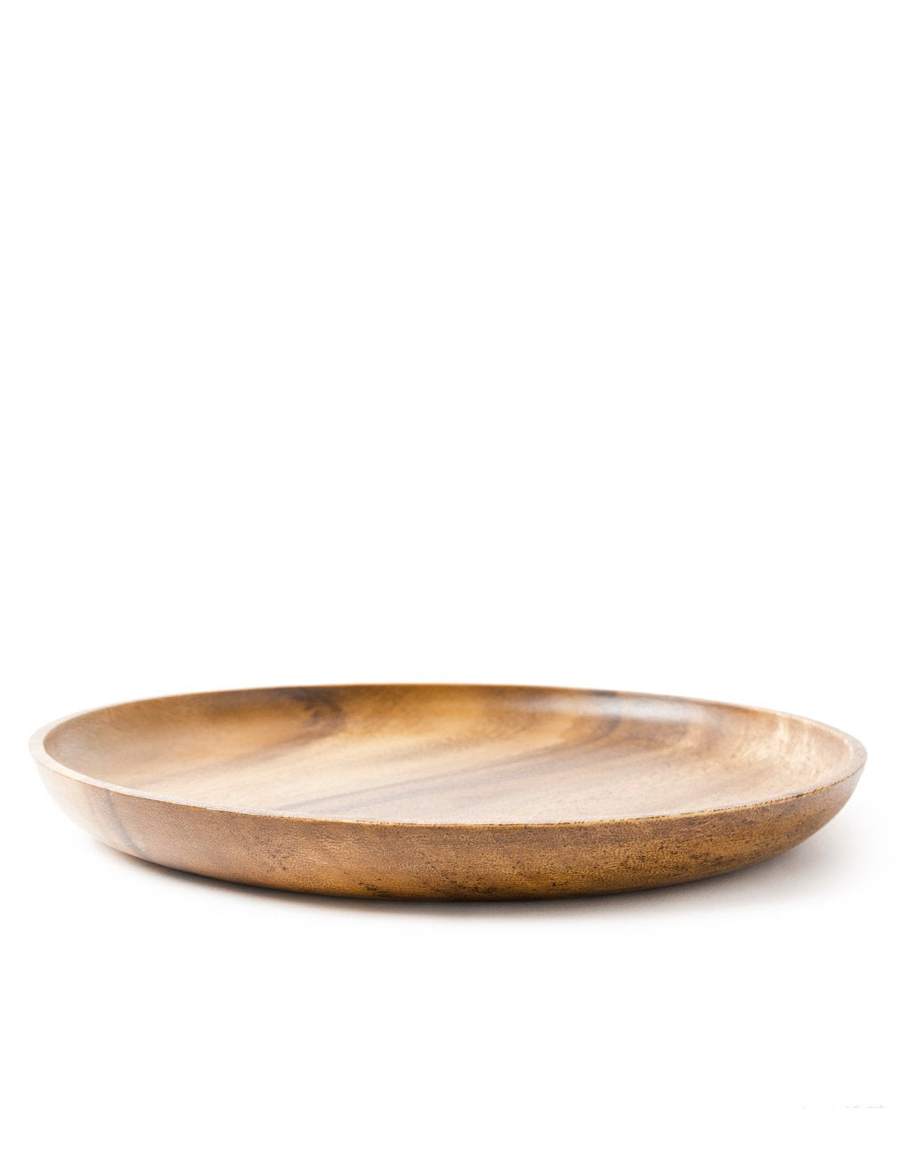 Fair Trade, Hand-carved, Acacia Wood Plate