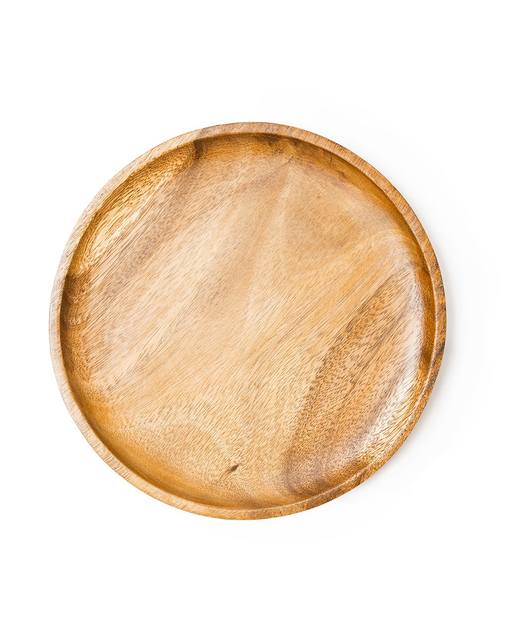 Fair Trade, Hand-carved, Acacia Wood Plate