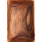 Fair Trade, Hand-carved Acacia Wood Rectangular Bowl