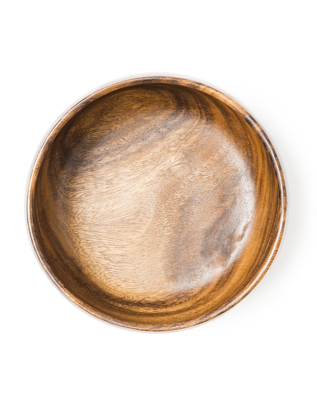 Fair Trade, Hand-carved, Acacia Wood Salad Bowl, Serveware
