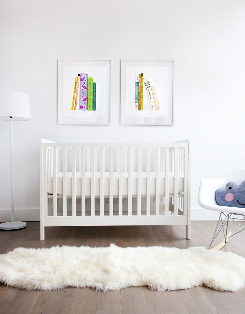 A LITTLE GIRL'S BOOKSHELF