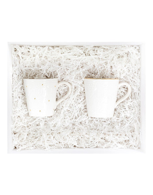 Ceramic Mugs Gift Box